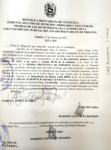 O caso Teixeira Duarte: o tribunal confisca os bens e coloca esta empresa sediada em Portugal em concordata