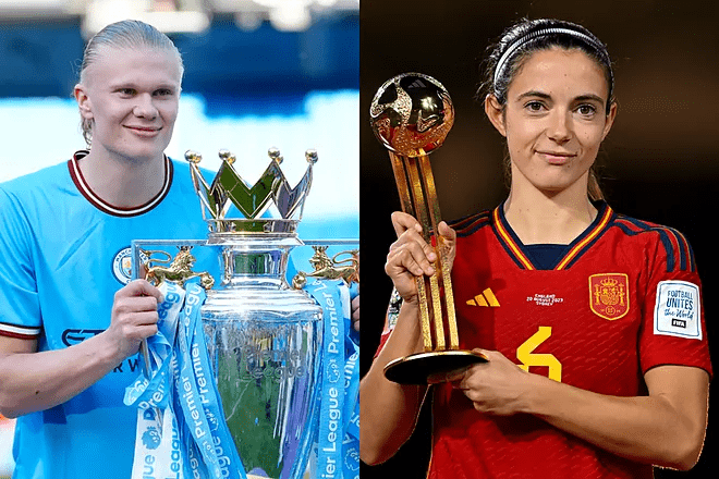 Española Aitana Bonmatí y el noruego Haaland son los mejores jugadores de la UEFA