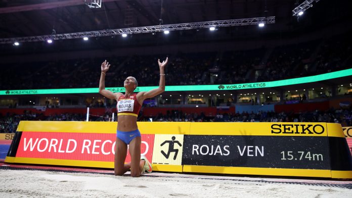 Yulimar Rojas 4 veces campeona del mundo (Video)