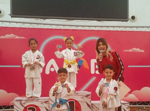 200 niños compitieron por un sueño en la 3ra Copa de Karate Sambil Barquisimeto