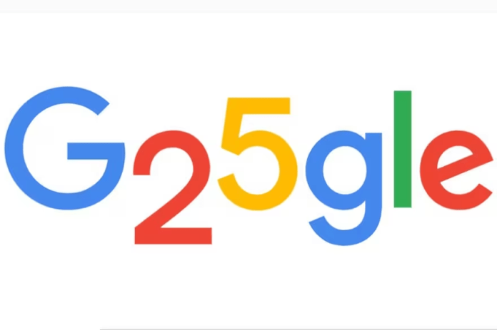 Google: Emotiva celebración de sus 25 aniversarios