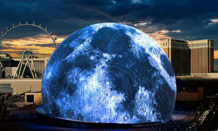 4 datos que muestran la magnitud de la gigantesca esfera de Las Vegas 