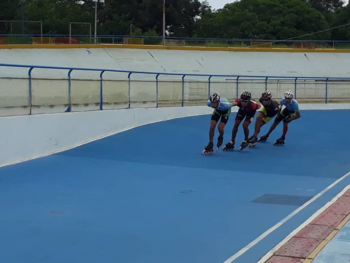 Cuarta válida nacional de patinaje de carreras en Barquisimeto
