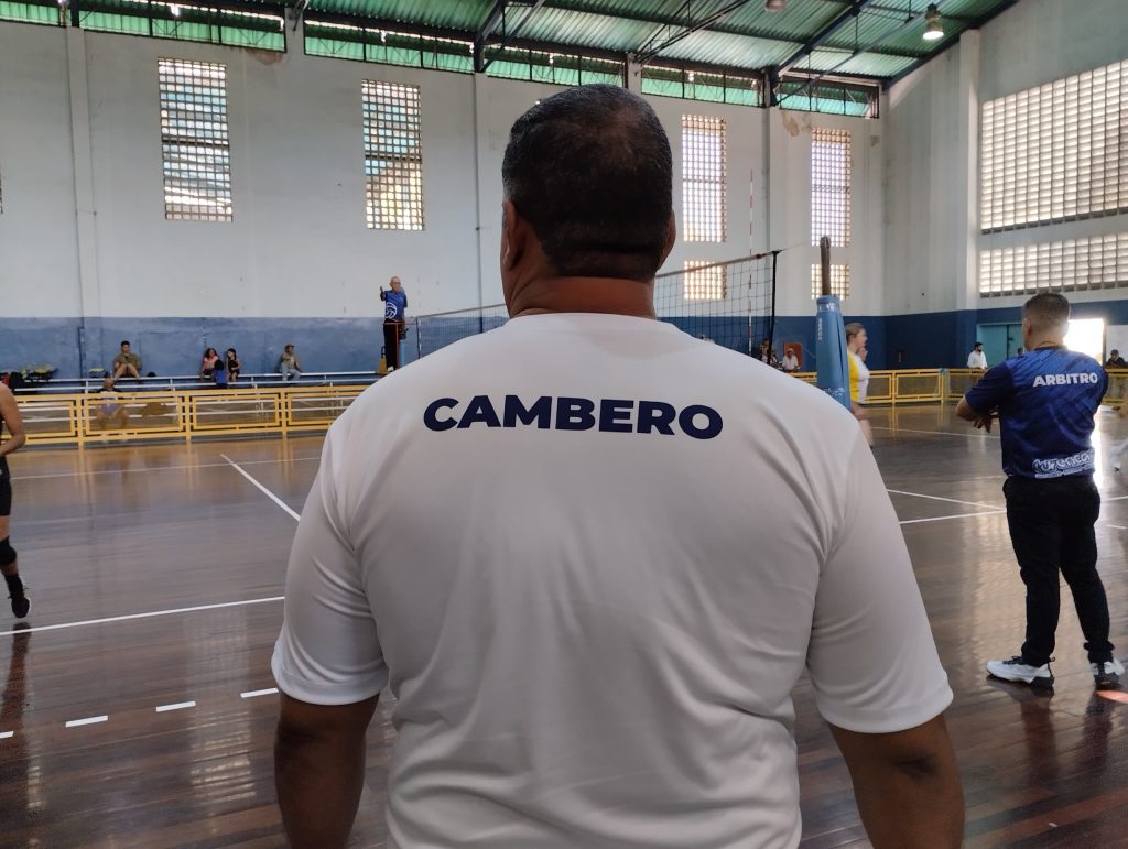 Miguel Cambero en la Copa de Voleibol Master