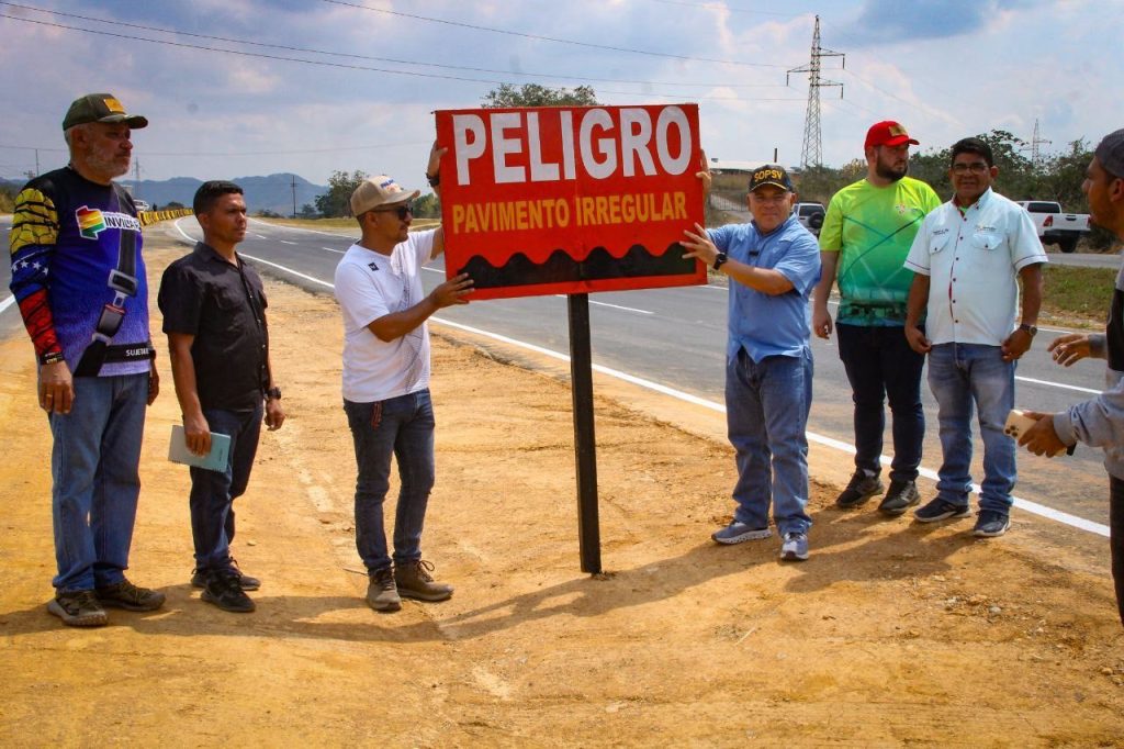 1.200 toneladas de asfalto para recuperar la Intercomunal Barquisimeto - Acarigua