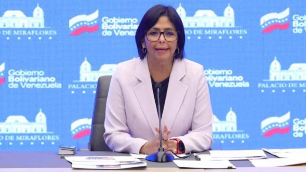 Delcy Rodríguez contundente ante las intenciones de EEUU de generar nuevas ''sanciones''