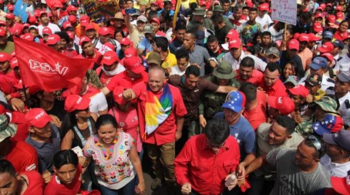 Cabello: ''Ante cualquier circunstancia el pueblo seguirá siendo antiimperialista''
