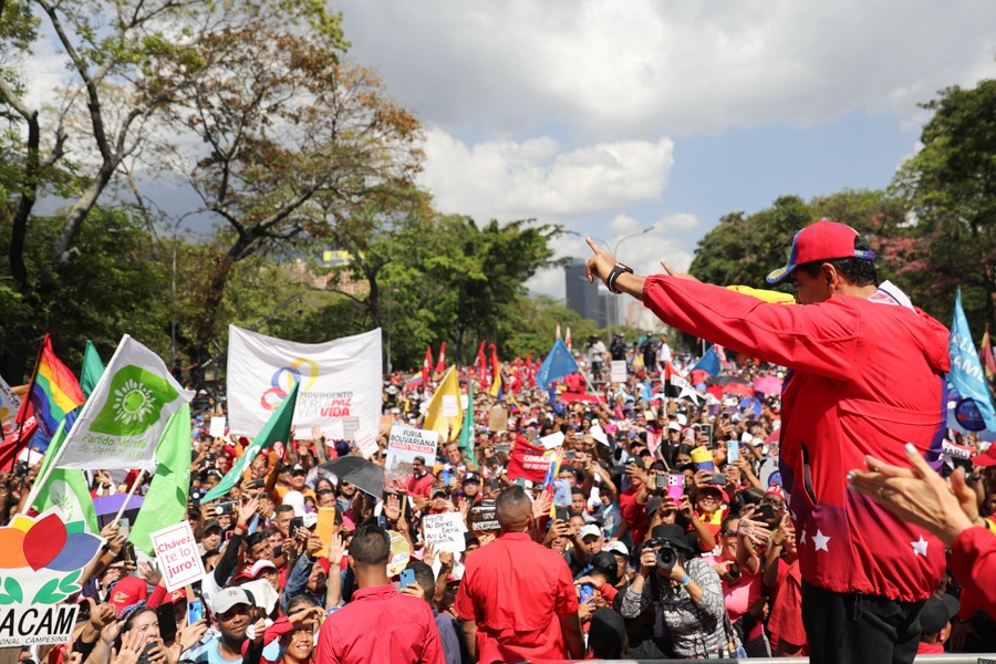 El Presidente Maduro indicó qué ''La unión del pueblo, es la clave del éxito revolucionario''