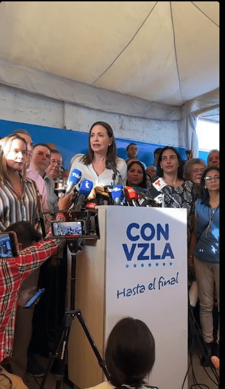 Corina Yoris será la sustituta de María Corina Machado como candidata presidencial