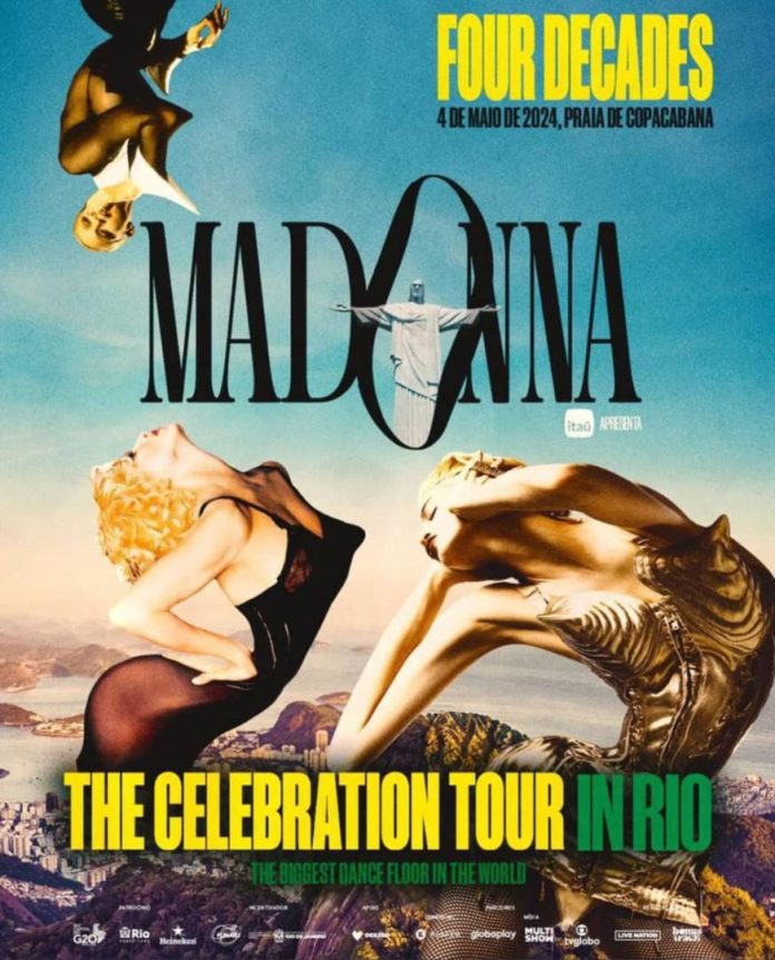 Madonna dará concierto gratuito en Rio de Janeiro