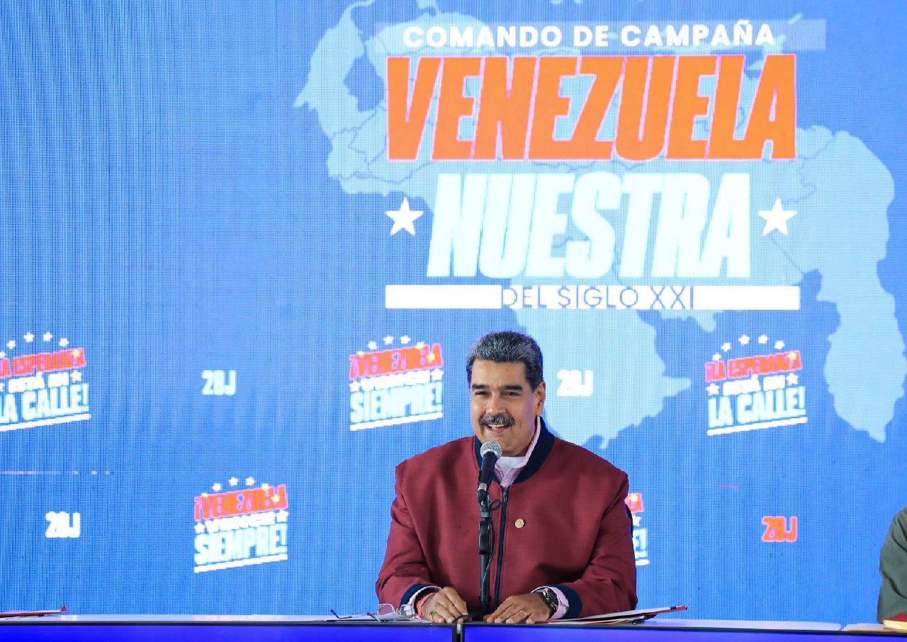 Las líneas que lanzó Maduro para la campaña electoral