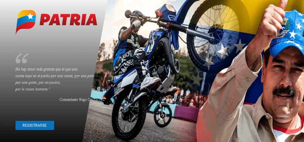 Registro de motopiruetas será mediante el Sistema Patria
