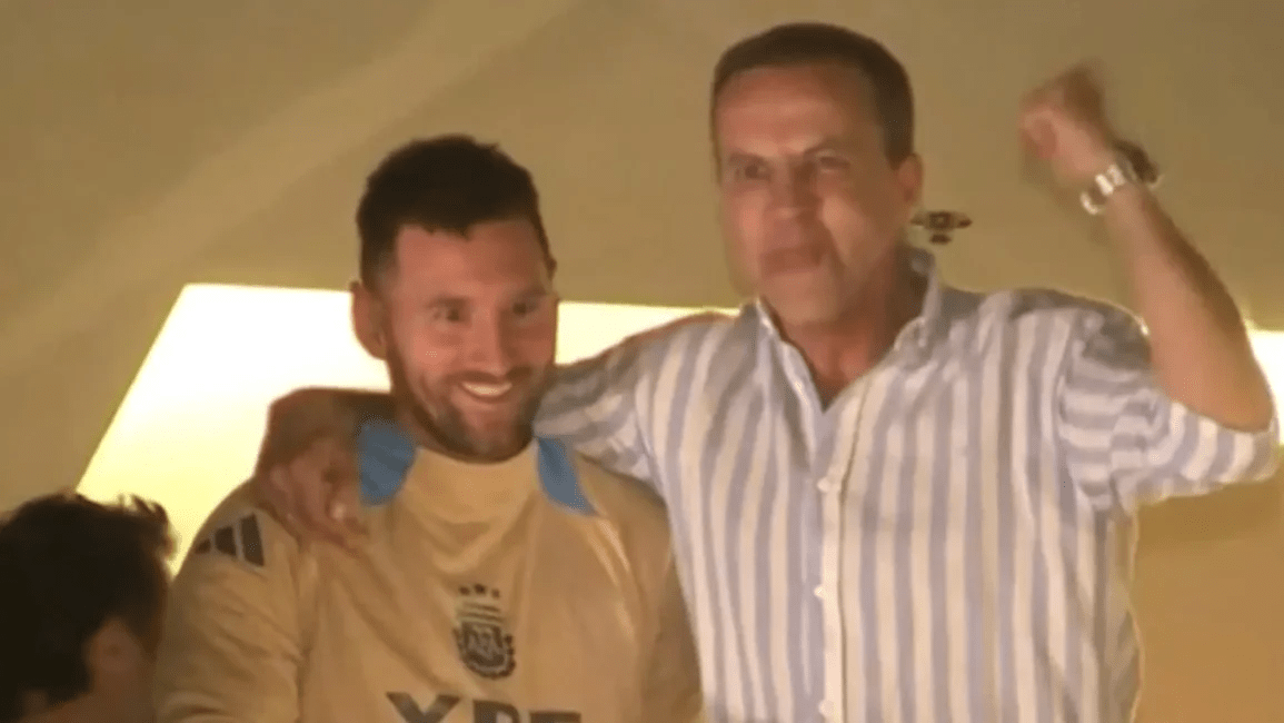 Copa América 2024: Cristóbal Soria irrumpe en el cumpleaños de Messi y esta es la reacción del Argentino (+Video)
