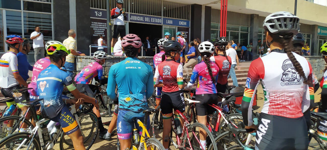 Ciclistas del estado Lara se movilizan a los Tribunales en apoyo del joven arrollado en Jiménez