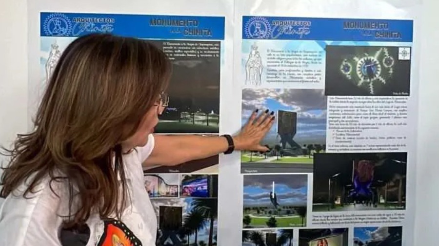 Monumento a La Chinita estará inspirado en el retablo de su aparición