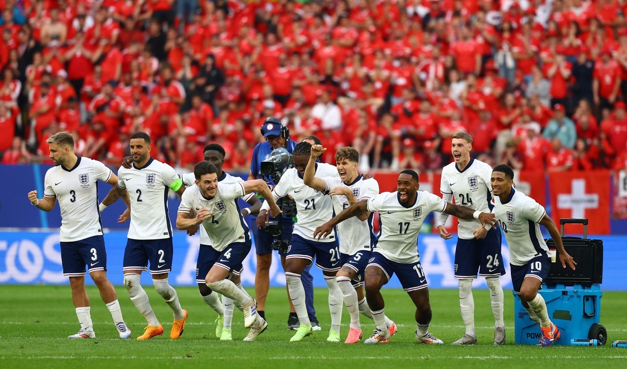 Eurocopa 2024: Inglaterra sufrió ante Suiza, pero ganó por penales y está en semifinales