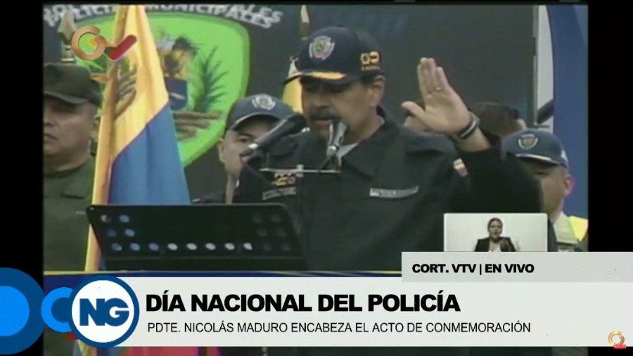 Jefe de Estado preside acto de graduación, juramentación y ascensos en el marco del Día Nacional del Policía