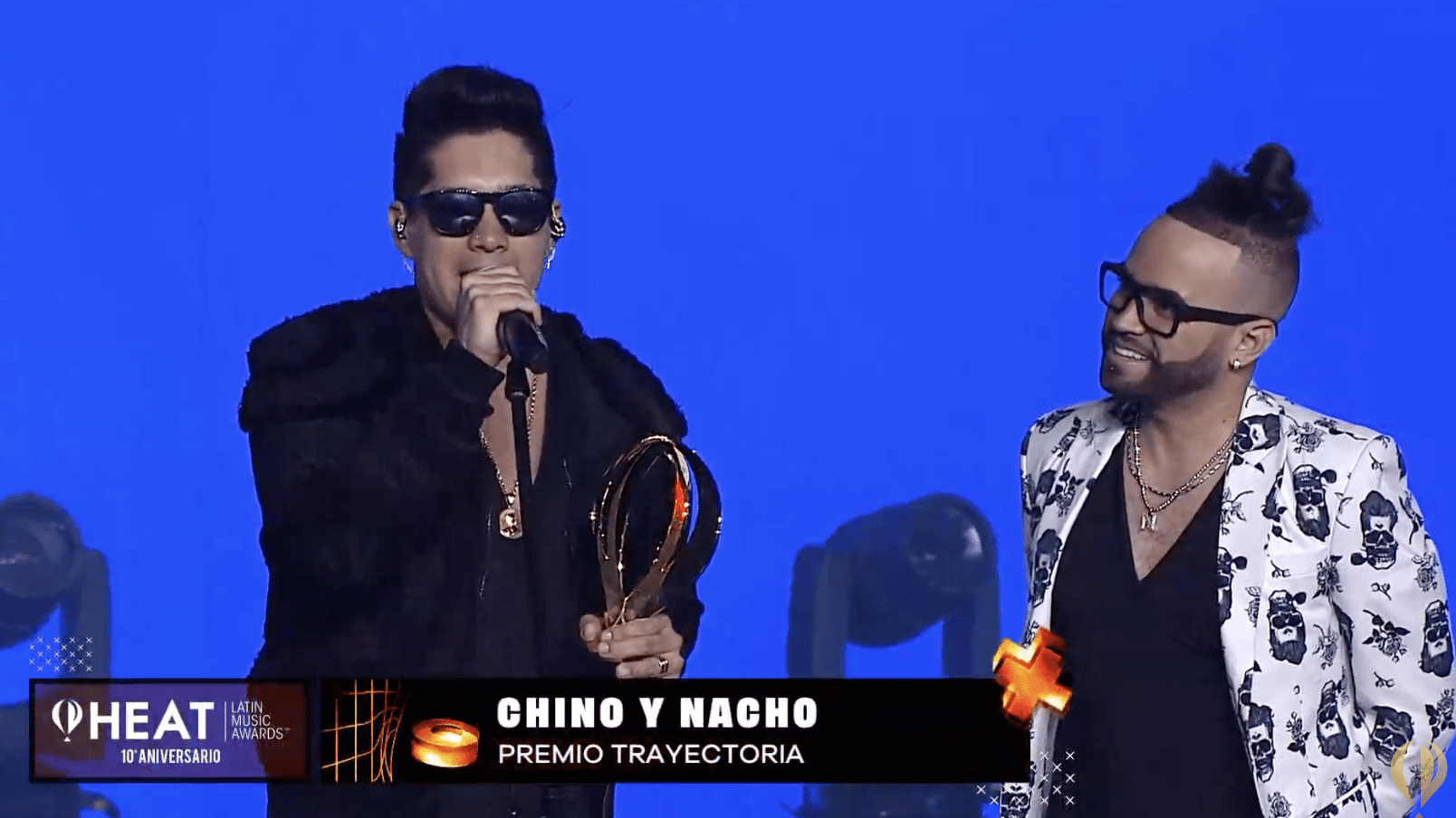 Chino y Nacho reciben homenaje en los Premios Heat 2024