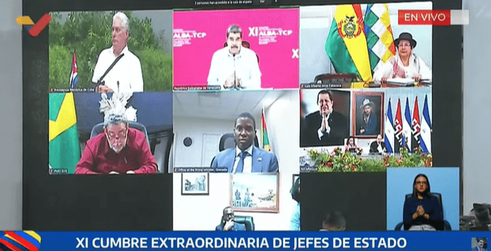 Maduro agradece apoyo del ALBA-TCP ante embestida criminal imperialista