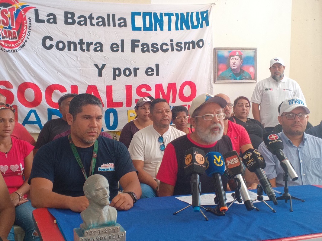Trabajadores Bolivarianos en Lara respaldan acciones del Presidente Maduro y del Fiscal Saab