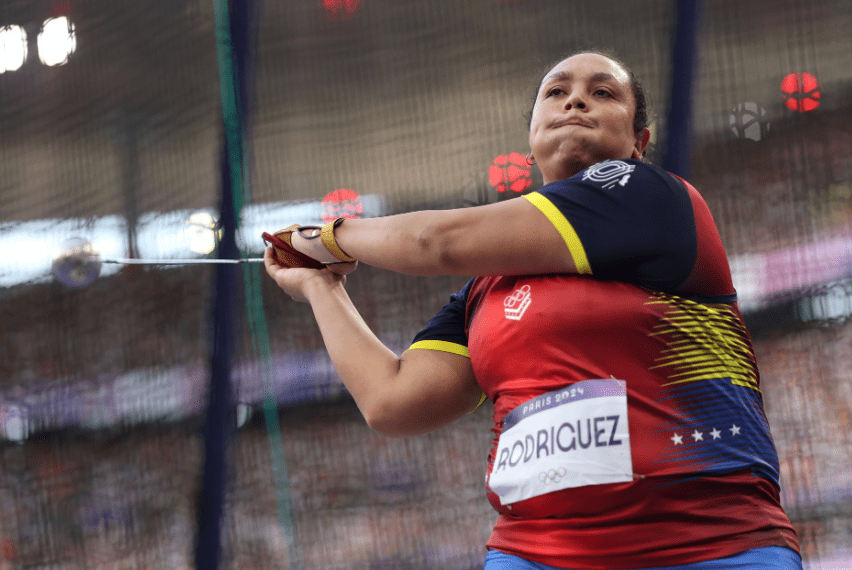Larense Rosa Rodríguez obtiene diploma olímpico en París 2024