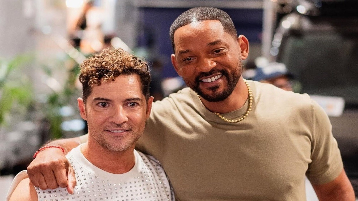 David Bisbal deja sin palabras a Will Smith y abren la puerta a una colaboración: “¡Necesito esto!”