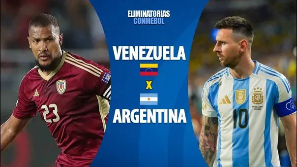 La Vinotinto vs. Argentina en Vivo hoy por Somos 93.5 FM  de Barquisimeto