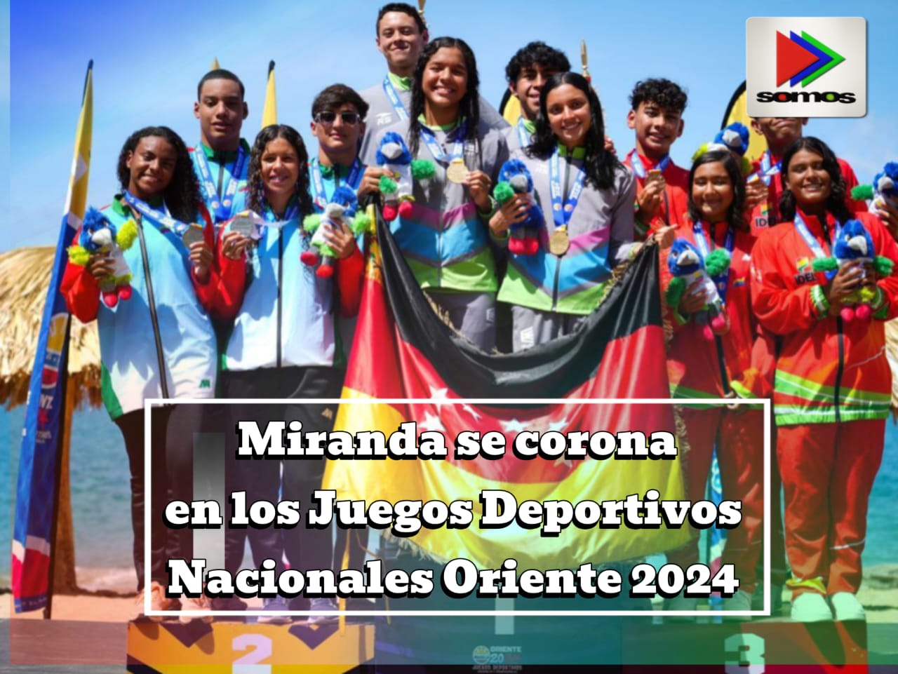 Lara en cuarto lugar: Miranda se corona en los Juegos Deportivos Nacionales Oriente 2024