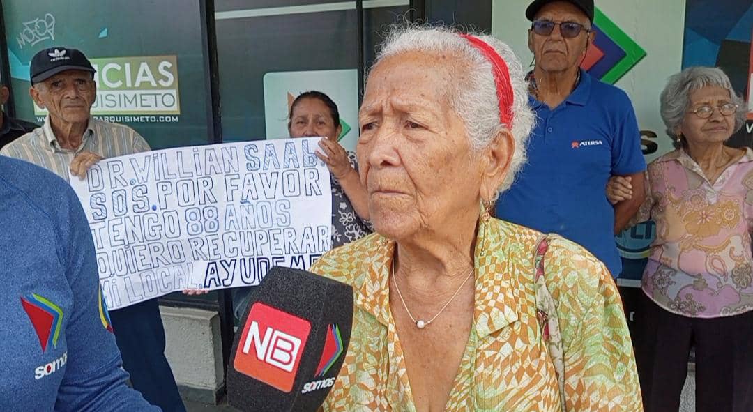 Abuela de 88 años pide justicia para recuperar sus bienes tras presunta estafa en Barquisimeto