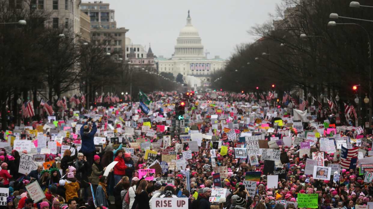 «Marcha del Pueblo» contra Trump en vísperas de su investidura