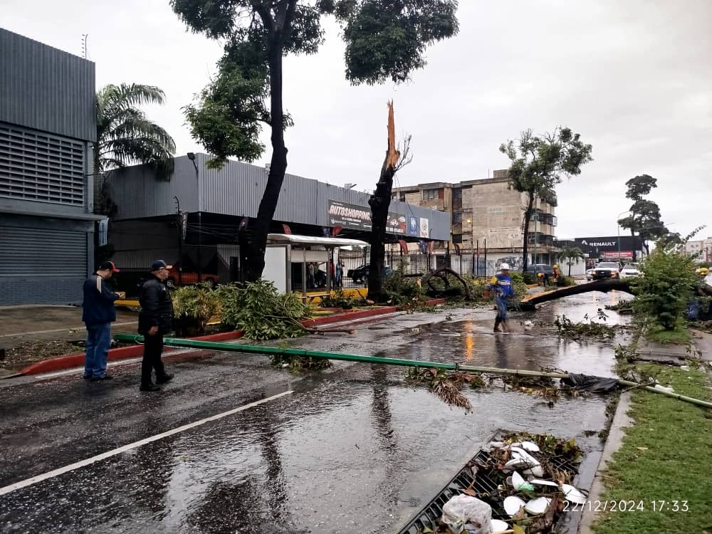 Lara: Protección Civil y Organismos de Seguridad Ciudadana atienden afectaciones por lluvias en Barquisimeto