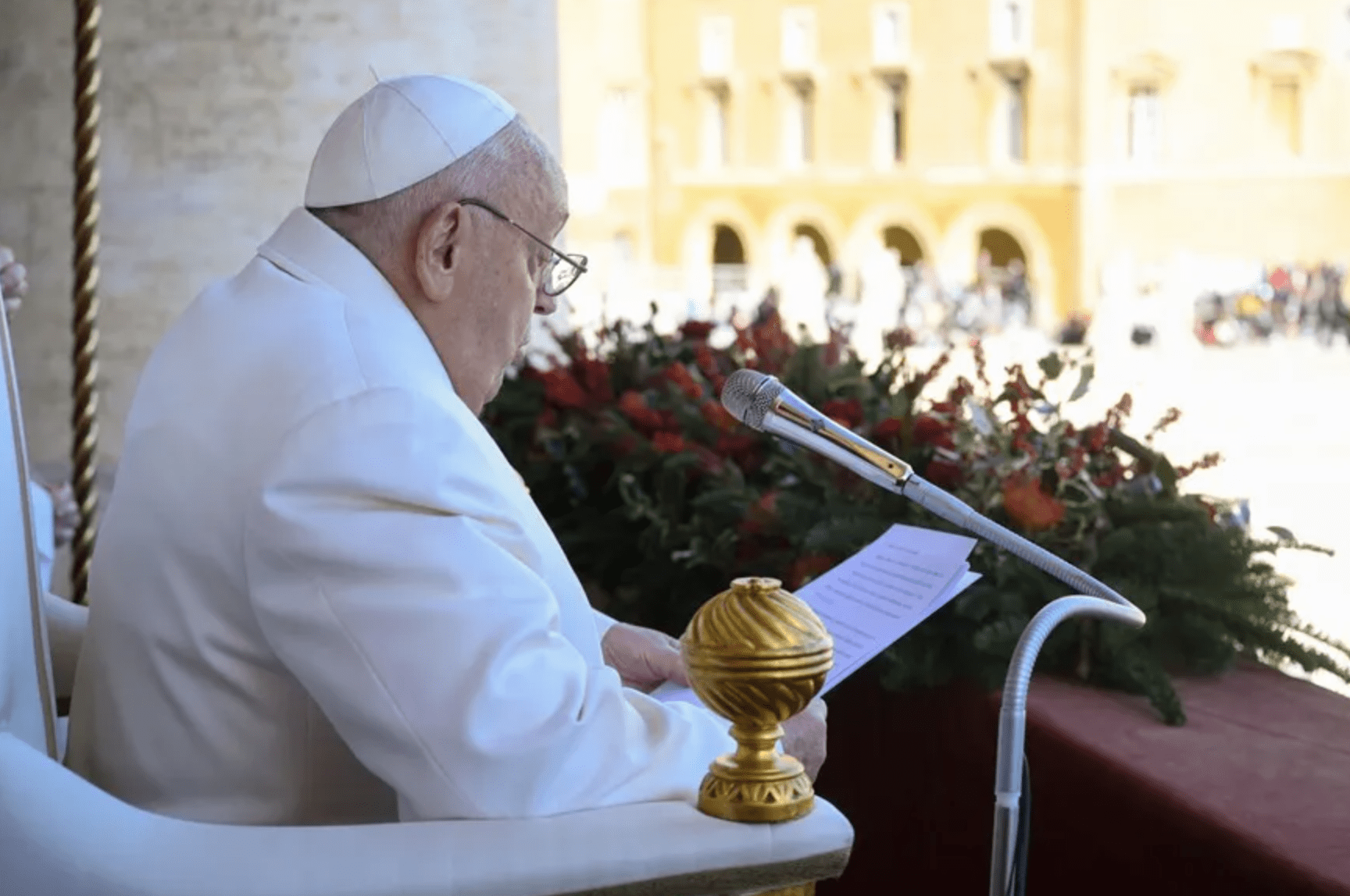 Papa Francisco pidió por Venezuela en su mensaje de Navidad (+Video)