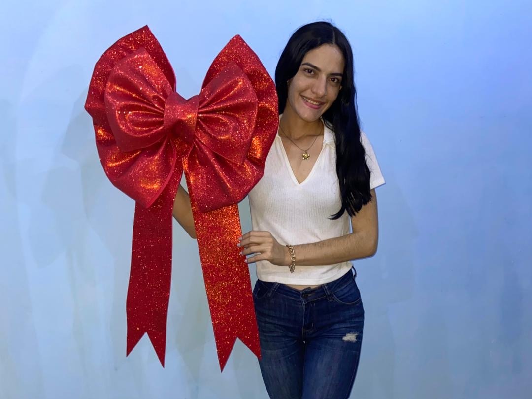 Cuando la tendencia se hace parte de la decoración: Descubre los lazos coquette navideños de Carla