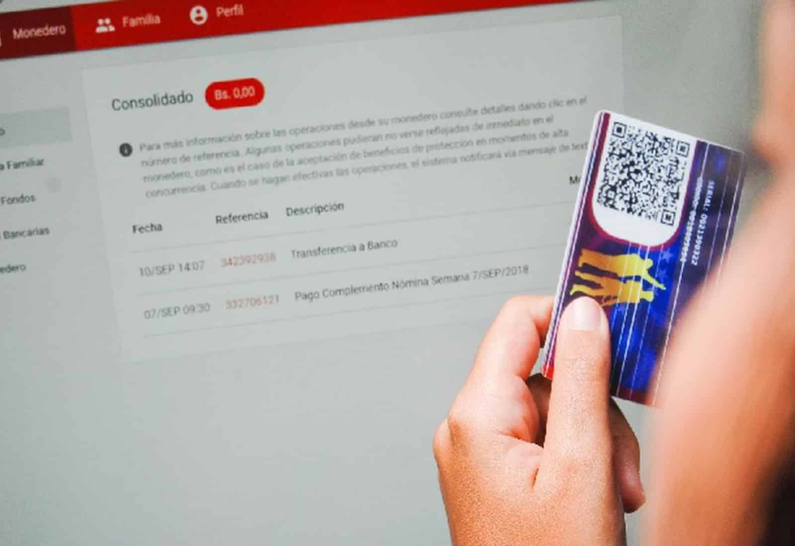 Estos son los bonos y montos por cobrar hasta el 31-Ene a través del Sistema Patria