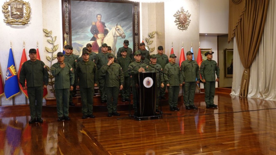 FANB rechazó «bufo mensaje» de Edmundo González y ratificó respaldo al presidente Maduro de cara al 10-Ene