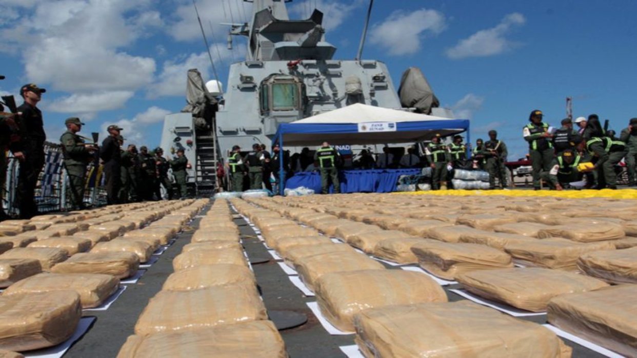 Más de una tonelada de drogas incautadas por las autoridades venezolanas en 2025