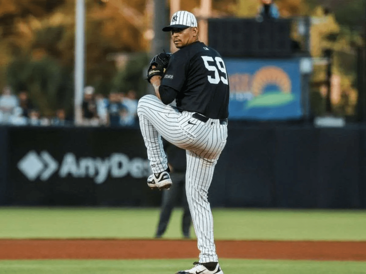 MLB: El lanzador Larense Carlos «Cookie» Carrasco de los Yankees de Nueva York estuvo hermético contra Bravos de Atlanta