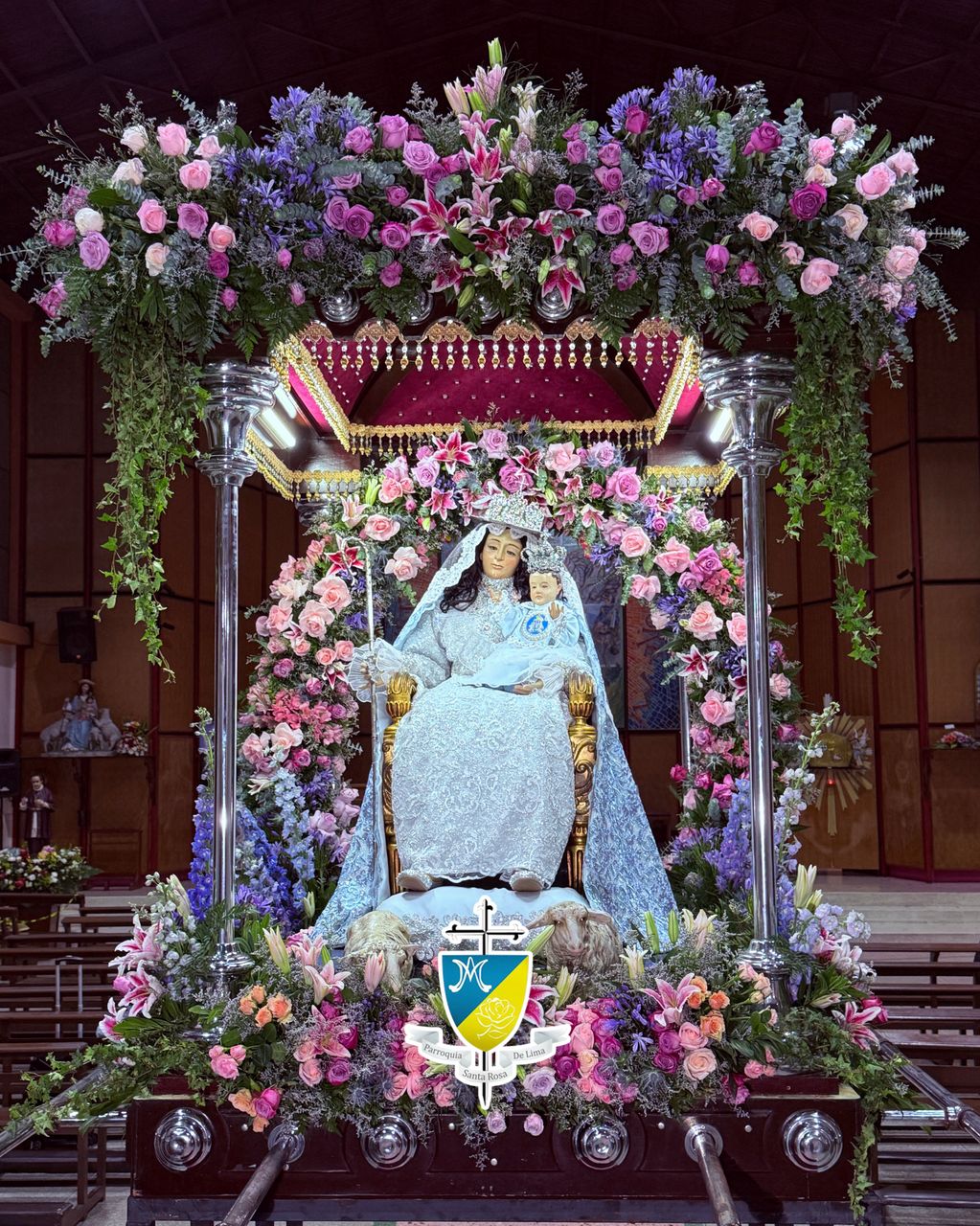 La Divina Pastora se despide de Barquisimeto y parte a Santa Rosa