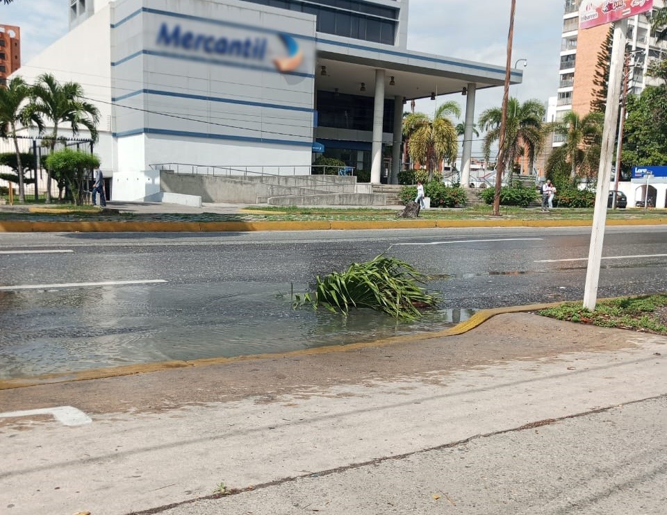Grave colapso de aguas servidas azota la Av. Lara con Av. Los Leones en Barquisimeto