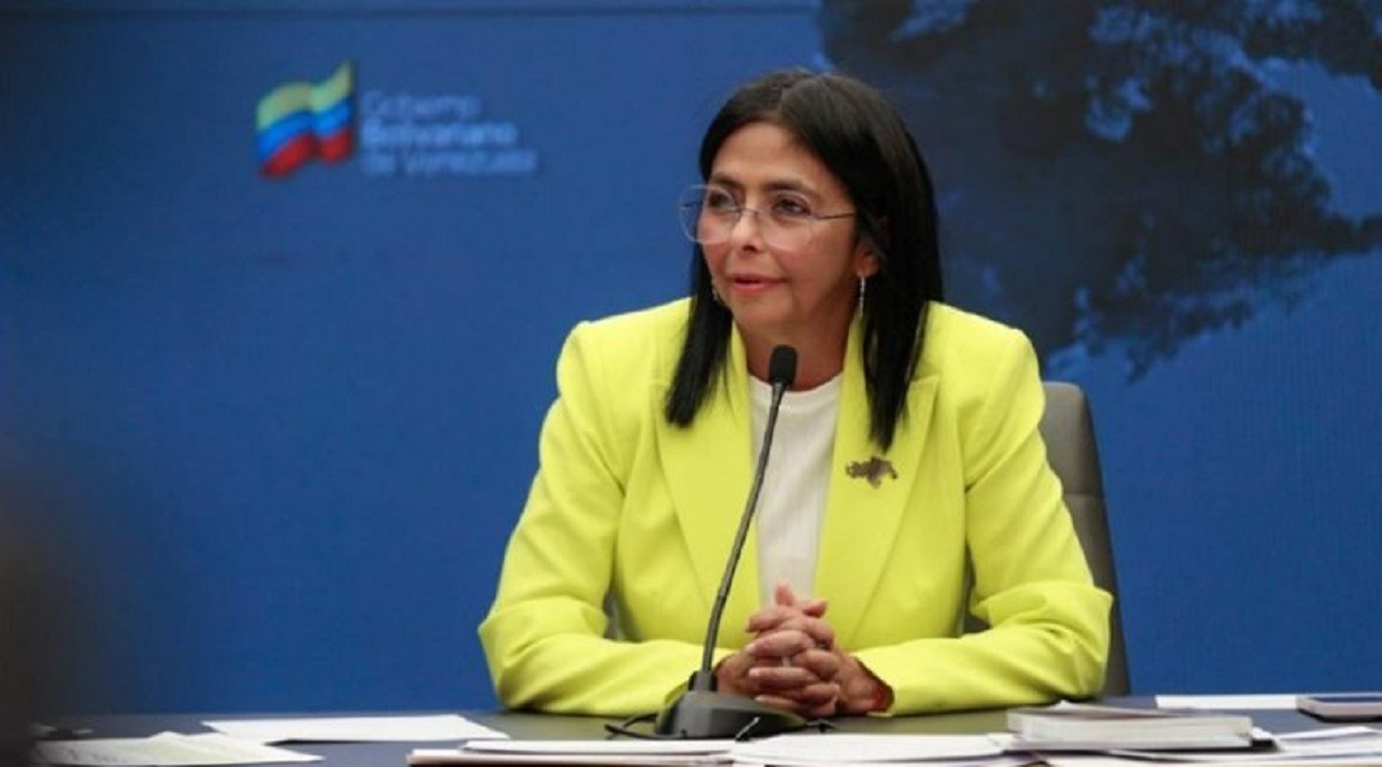 Vicepresidenta Rodríguez desmiente fake news sobre “proyecciones” del FMI sobre Venezuela