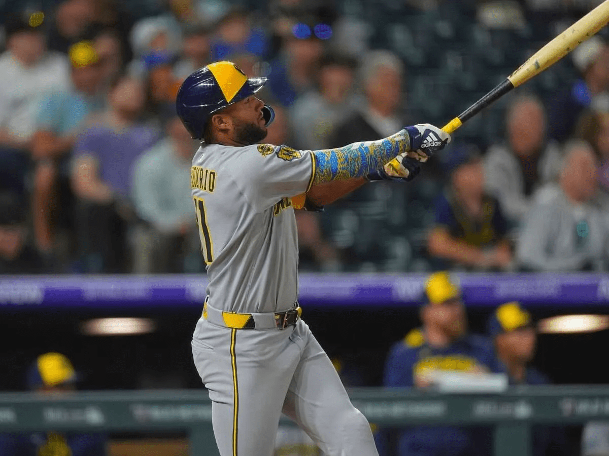 MLB: El Venezolano Jackson Chourio de los Cerveceros de Milwaukee es el nuevo líder del Ranking de bateadores 