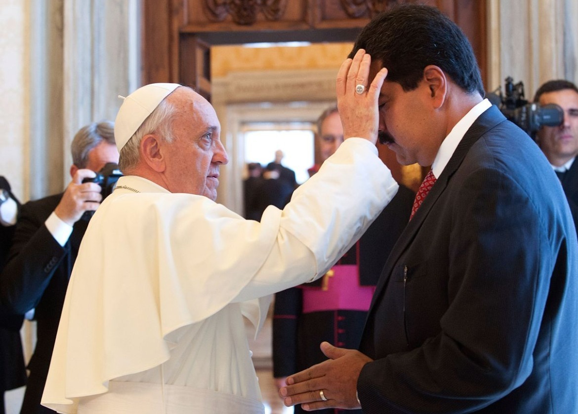Maduro sobre el papa Francisco: «Se fue Jorge Bergoglio pero quedó entre nosotros el sumo pontífice de los humildes» (+Video)