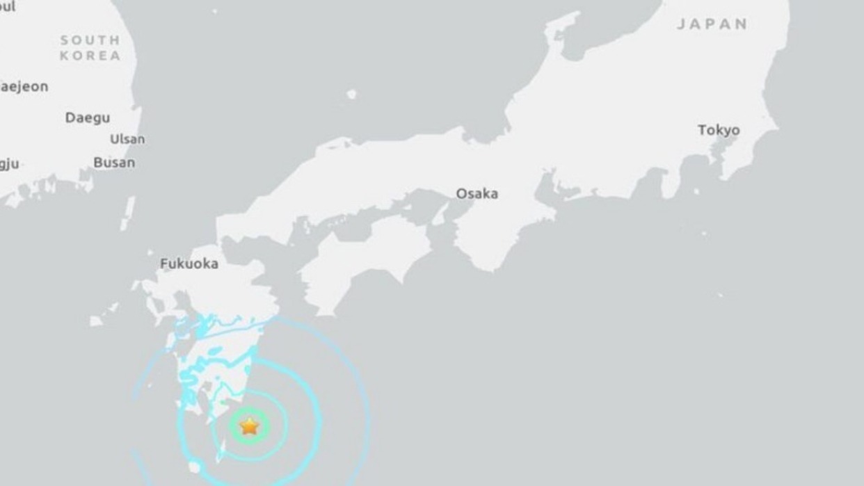 Terremoto de magnitud 6.2 sacude costa japonesa