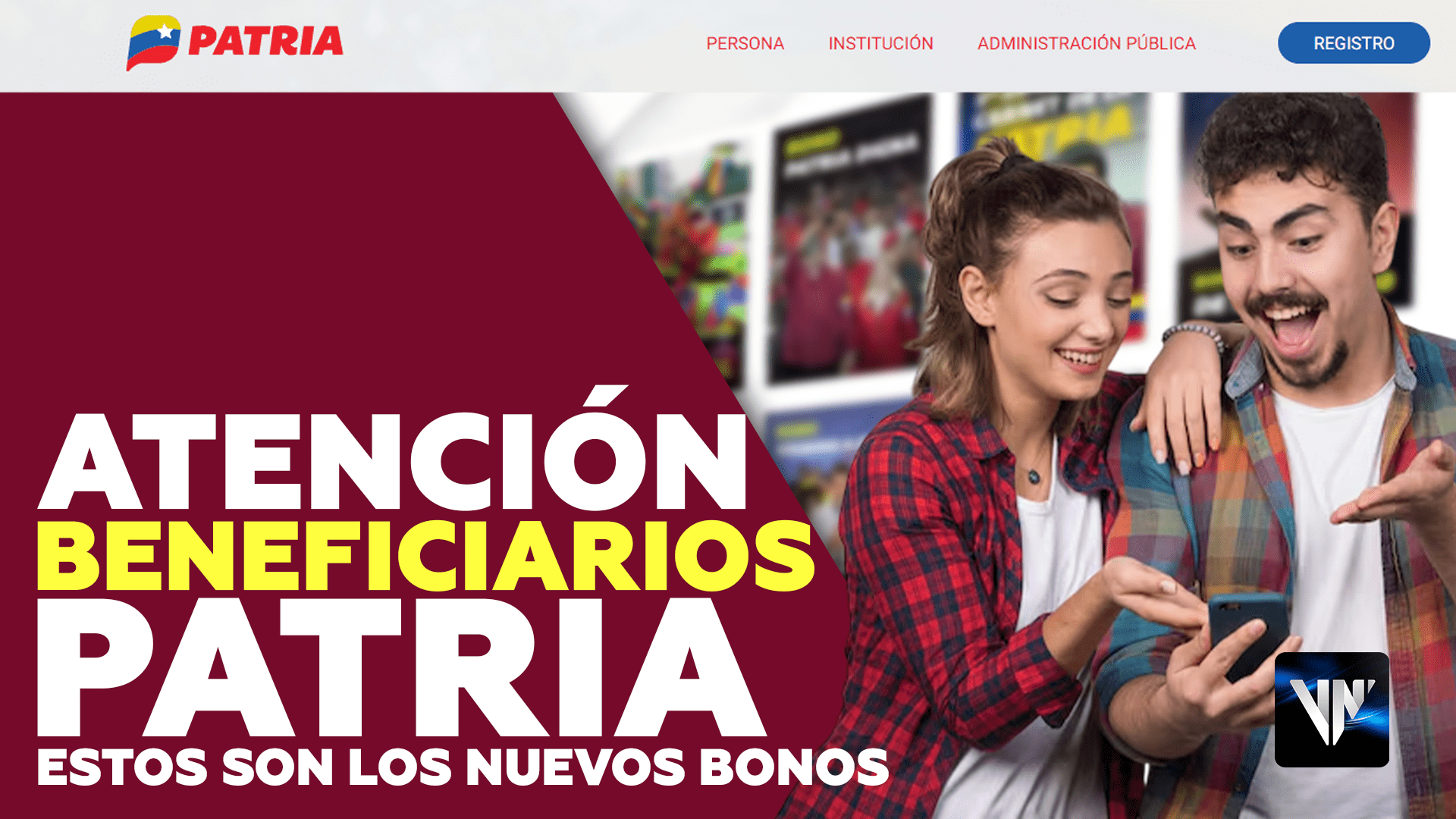 Bonos de la Plataforma Patria para el mes de agosto