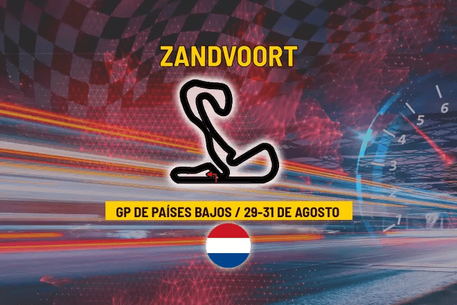 Fin de semana de F1 en el GP de los Países Bajos: Horarios de la clasificación y la carrera en el circuito de Zandvoort