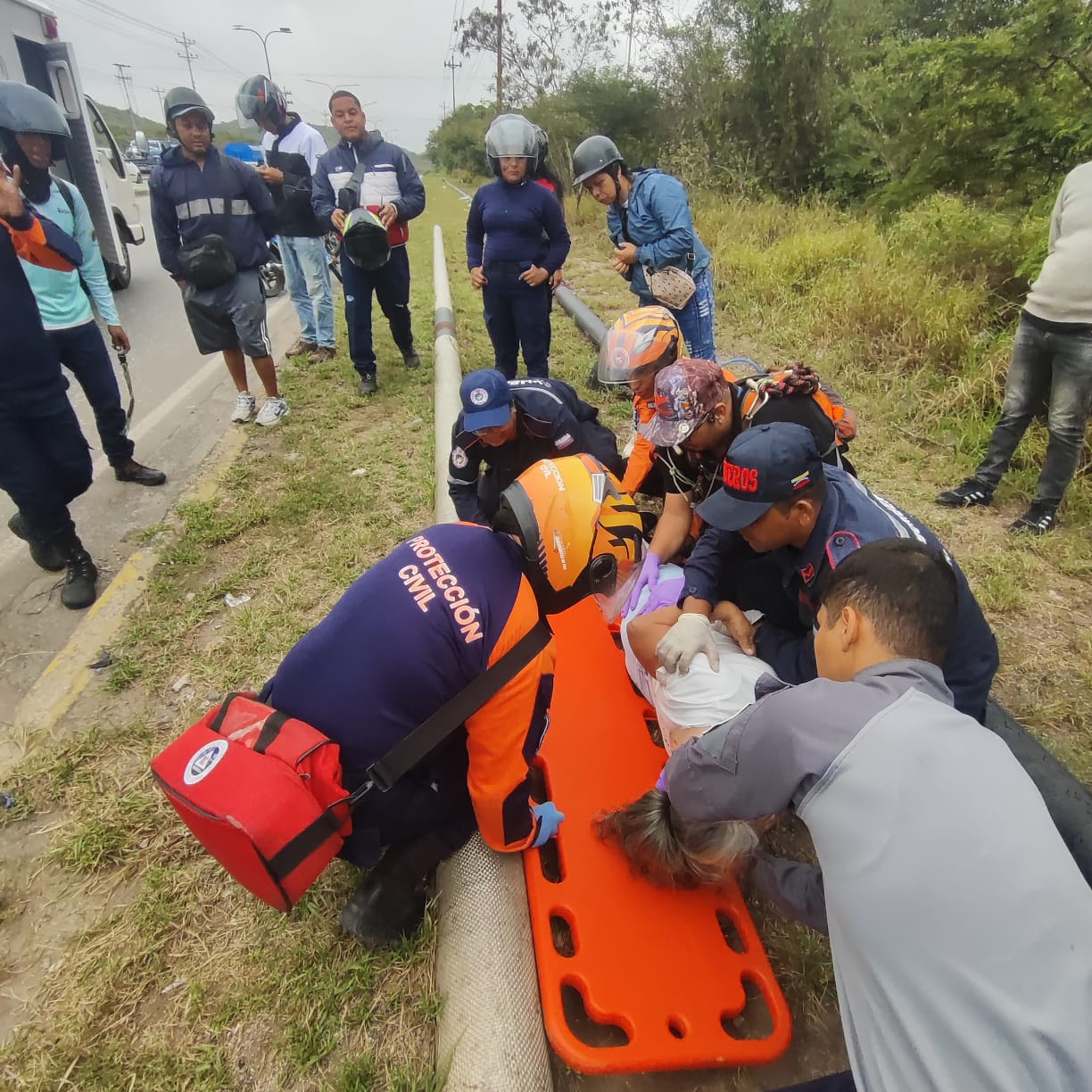 Espeluznante accidente vía a El Cují: Dos mujeres luchan por su vida
