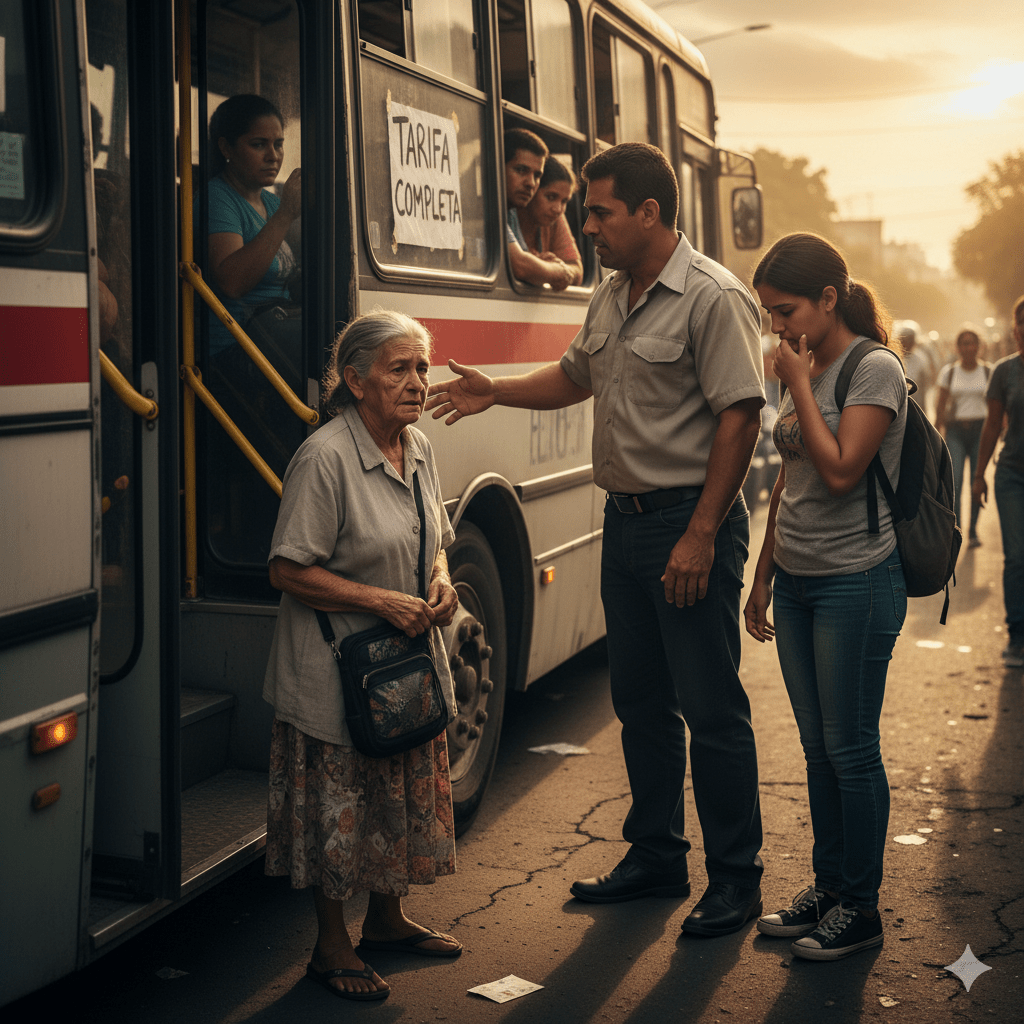 El Impacto Cruel: ¿Cómo Afecta la negación del servicio a adultos mayores y usuarios sin el pasaje completo?