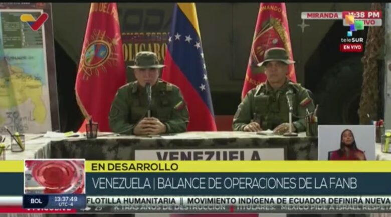 Venezuela denuncia maniobras altamente provocadoras de aviones de E.E.U.U en el Caribe
