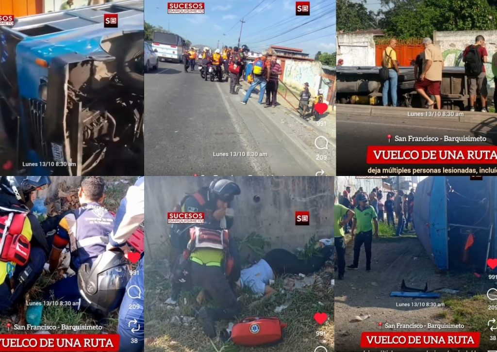 Barquisimeto en Shock: Autobús a toda velocidad deja graves víctimas, incluida una estudiante en la Florencio Jiménez