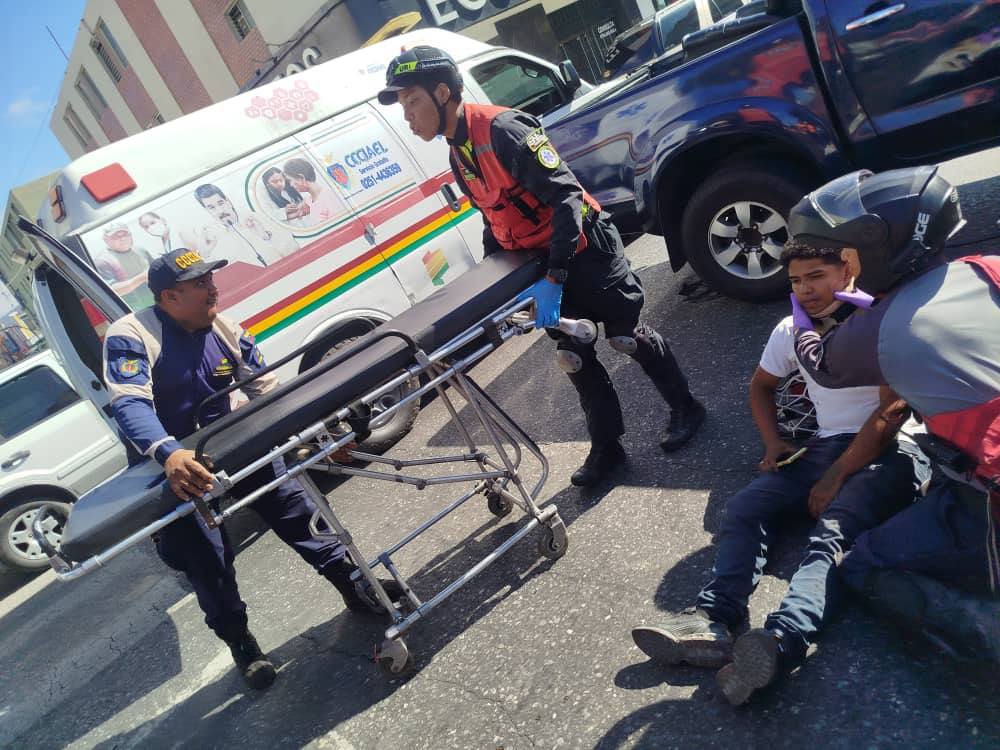 Actuación rápida del grupo de rescate en Barquisimeto